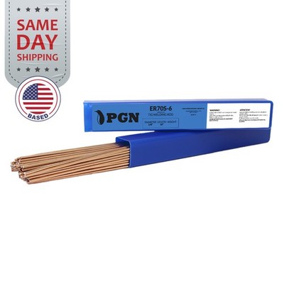 ER70S-6 - 1/8'' x 16'' - 10-Lb - Carbon Steel TIG Welding Filler Rod