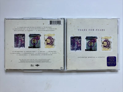 Saturnine Martial & Lunatic by Tears for Fears (CD, Jun-1996, Mercury) - Image 1 of 2