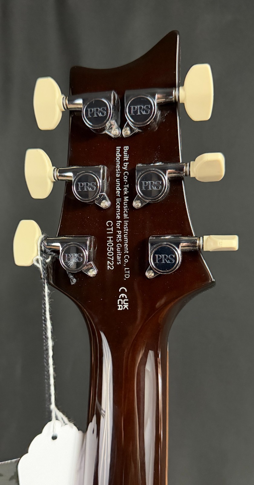 PRS SE Special Semi-Hollow Electric Guitar Orange Tiger Smokeburst w/ Gig Bag