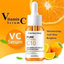 Vitamin C Brightening Face Serum with Hyaluronic Acid Anti-Wrinkle Anti-Aging