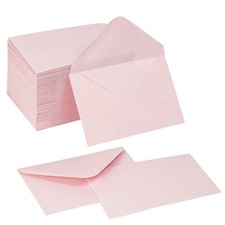 100 Pack Gift Card Envelopes 4 x 2.75" Mini Envelopes 120GSM Small Paper Busi...