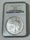 2007 W Eagle S$1 MS-70 NGC