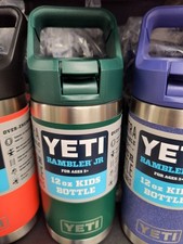 Yeti 12 oz Kids Bottle Black Forest Green