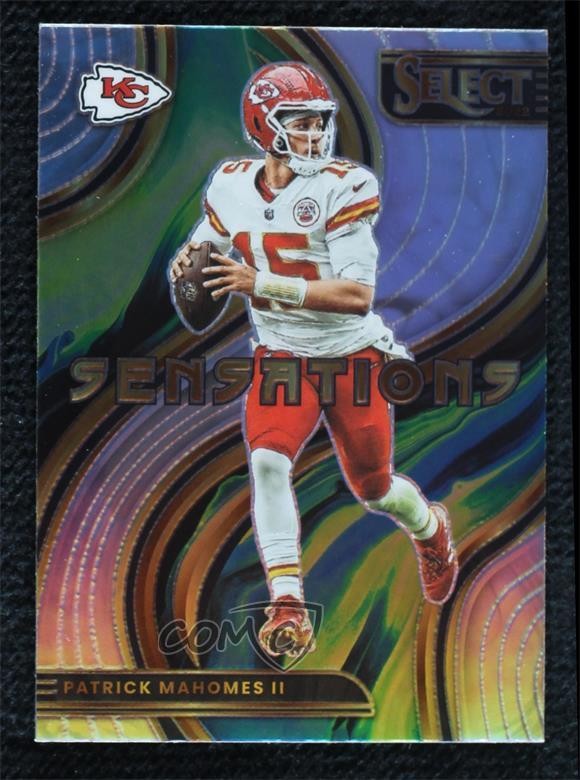 2022 Panini Select Sensations Silver Prizm Patrick Mahomes II #SEN-3 16wc