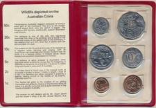 Australia: 1979 QEII Uncirculated set in RED RAM wallet -  Scarce! 