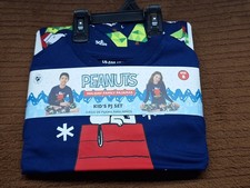 Peanuts Holiday Family Pajamas Snoopy Kids 2pc Sizes 8 NEW