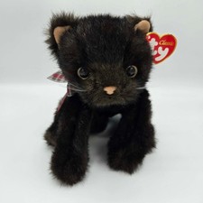 TY Classic Black Cat Plush 2002   Vintage Collectible Stuffed Animal