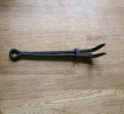 Antique Finnish hand forged log scribe transfer scribe