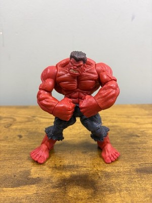 2009 Hasbro Marvel Red Hulk Action Figure 5  Loose Incredible Hulk Fig
