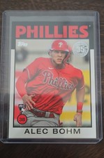 2021 Topps - 1986 Topps Baseball 35th Anniversary Alec Bohm #86B-43 (RC)