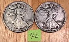 1943 Walking Liberty Half Dollars (2)