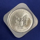 2017 American Silver Eagle Roll of 20 Oz Gem BU Fresh From Monster Box Roll D