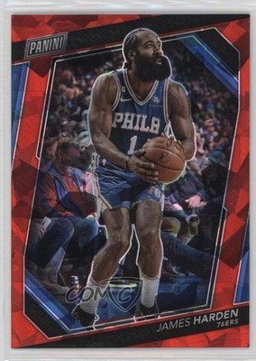 2023 National Convention VIP Gold Pack Red Sparkle Prizm /199 James Harden 0ud4