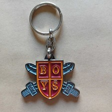 BOYS ROMA portachiavi ULTRAS scudo con Spade CURVA SUD roma