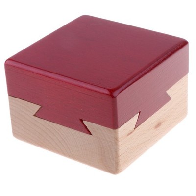 Magic Box Hochwertiges Holzpuzzlespiel Luban Lock IQ Lernspielzeug Kinder