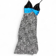 Jessica McClintock Women's Black and Multi Dress