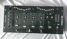 Gemini PDM 01 4 Channel DJ Mixer w/ 10 Band EQ Power Cord Tested Works