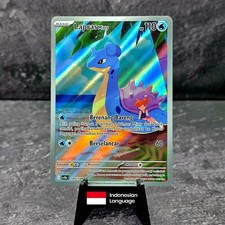 Misty Lapras Pokemon Card AR 145/138 NM Destined Rivals SV10s - Indonesia