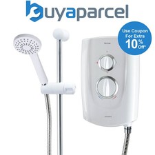 Triton IVORY 5 Easy Fit 9.5KW White Electric Shower - T5 Ivory Riya Tenero T10