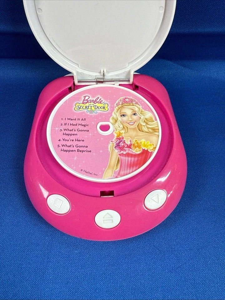 Barbie Sing With Me Type CD Player With  1 CD  Working No Book - Image 3 of 4
