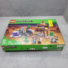 LEGO Minecraft The Badlands Albero Minato Videogioco Giocattolo Mining 538 Pezzi (21263) LEGGI