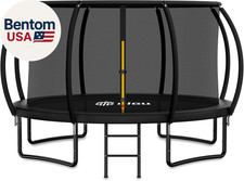 10FT 12FT 14FT 15FT 16FT Recreational Trampolines with Enclosure Net and Ladder