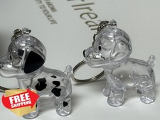 Dog Hair Keychain Memorial Charm Capsule, Fur Keepsake Pet Gift