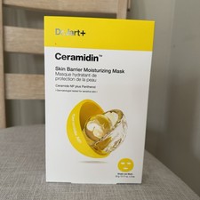 Dr. Jart Ceramidin Skin Barrier Moisturizing Face Mask Pack, 5pcs Sheet Mask
