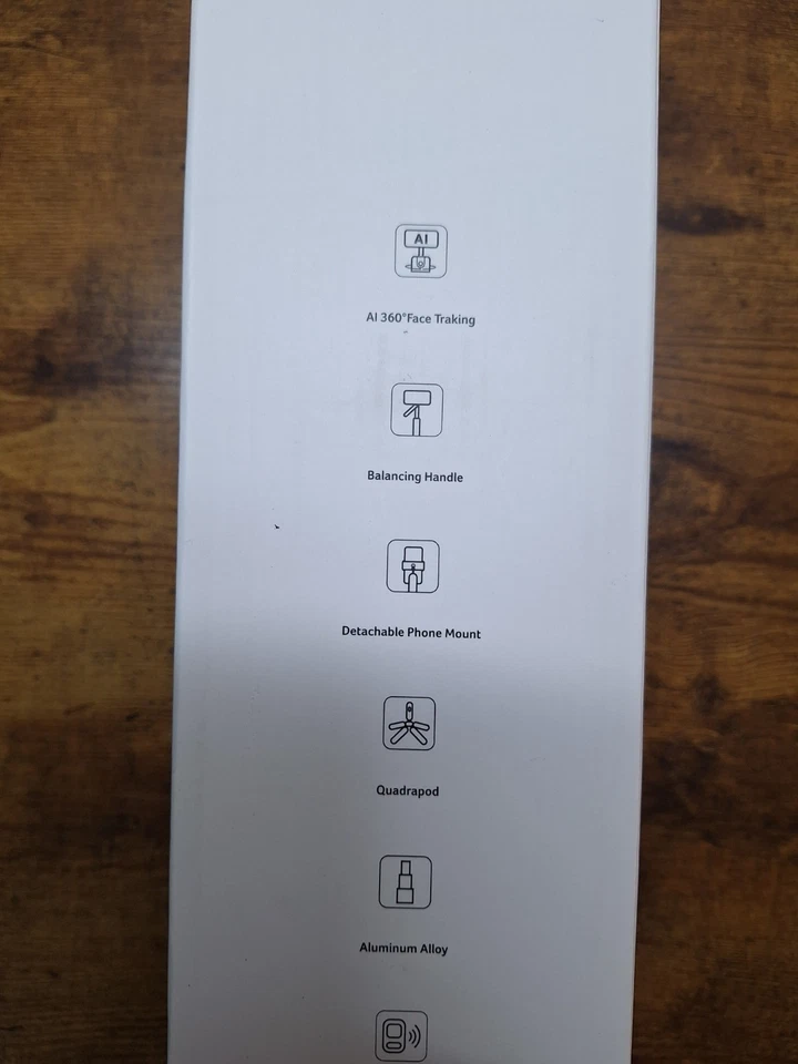 Acer AI Face Tracking 64" Tripod  Selfie Stick Cell Phone, iPhone/Android/Camera - Image 3 of 4