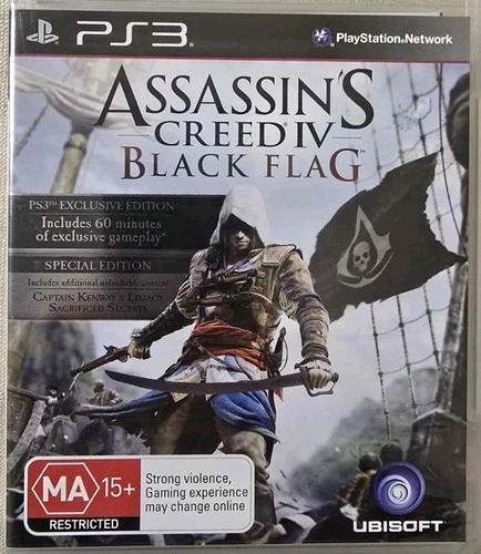 Assassin's Creed IV Black Flag PS3 Exclusive Special Edition Brand New & Sealed