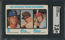 1973 Topps Mike Schmidt #615 HOF RC Phillies Rookie SGC 7.5 Centered