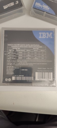 5x IBM LTO 400 / 800GB Ultrium 3, D:CR-LTO3-IB-01L, NEU - Bild 3 von 4