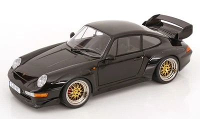 Porsche 911 (993) GT2 BBS Jantes 1996 Noir Modèle 1:12 KK Scale - Photo 1/4