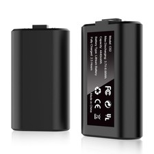 Rechargeable Battery Pack for Xbox Series X S/One, 2 Pack 4440mWh 3.7V Batter...