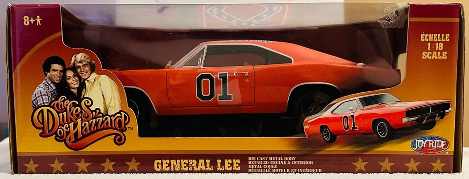69 Dodge Charger, Dukes of Hazzard DIRTY EDITION, Ertl Joyride, 1/18, New, Rare. - Image 2 of 4