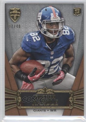 2012 Topps Supreme Sepia 37/40 Rueben Randle #52 Rookie RC 0z9