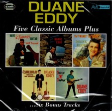 DUANE EDDY 5 LPS ON 2 CDS AVID IMPORT NEW SEALED CHEAP