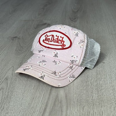 Vintage Von Dutch Full-Mesh Green Trucker Hat Rare