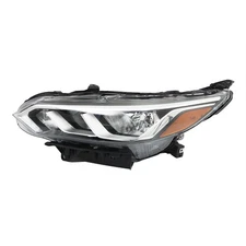 Black Housing Headlight For Nissan Sentra 2020 2021 2022 2023 Left Side Halogen