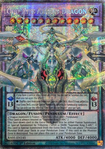 YuGiOh! Tri-Horned Dragon RA05-EN001 Rarity Collection 5 PREORDER