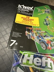 K'NEX 13419 100% Complete Knex 70 Model Building Toy Set Discontinued ￼