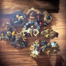 Boyd's Bears Pins Lot of 9 so Cute 1990's