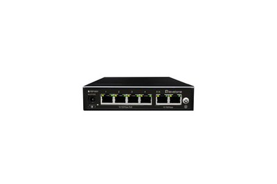 LevelOne PoE+Switch 4xFE PoE/2xFE 60W Metall