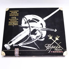 Montecristo Espada Oscuro Quillon Empty Wood Cigar Box 9.75" x 8.25" x 1.5"