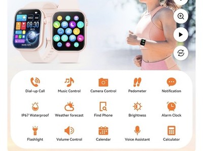 Fitbit Versa Smart Watch Fitness Activity Tracker Bundle   Works Great!