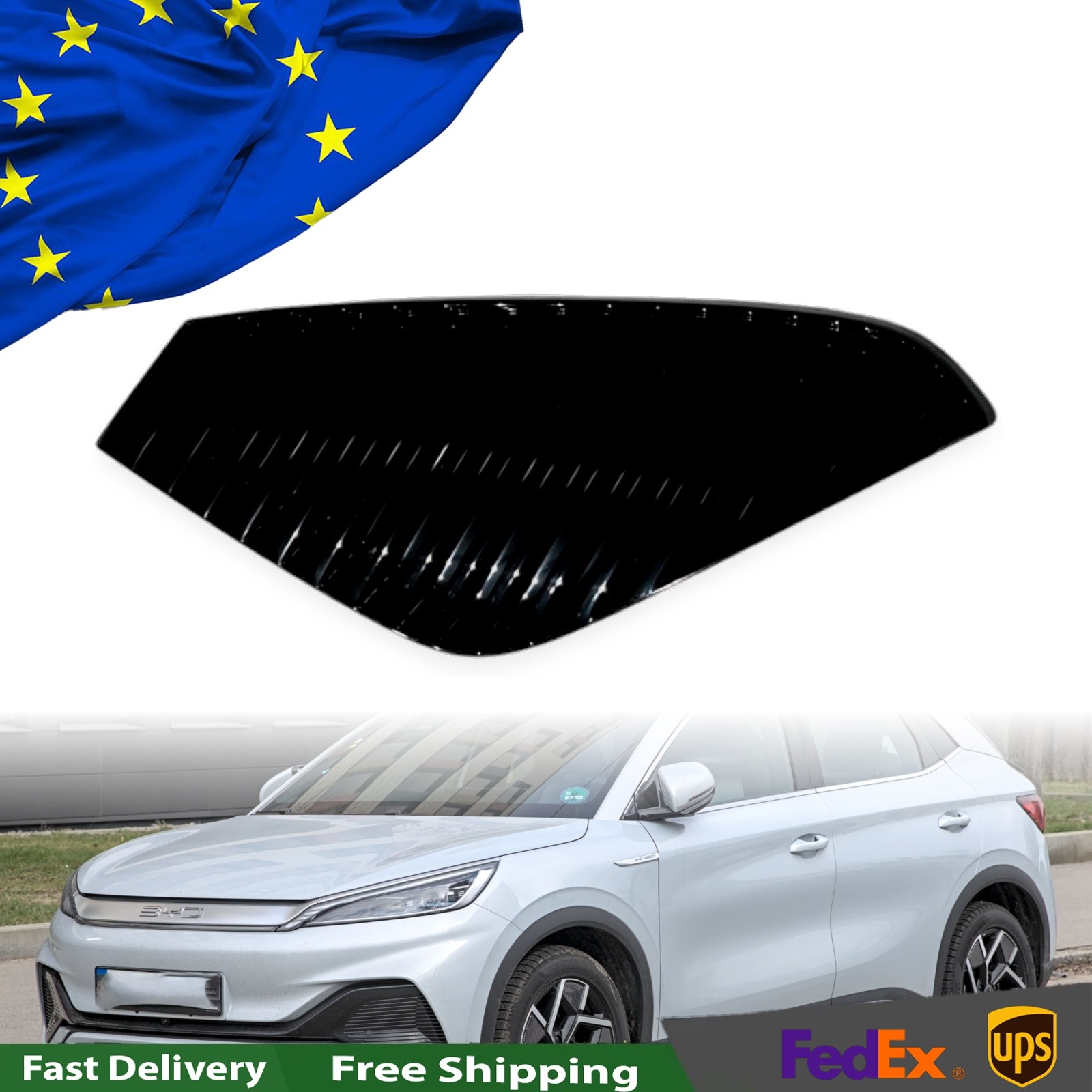 Rear Bumper Corner Grille For Byd Atto 3 2023-2025 Right