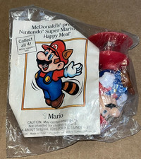 1989 SUPER MARIO BROS 3 MCDONALDS HAPPY MEAL TOY - MARIO
