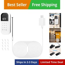 Cavo di Alimentazione 13ft/4m e Adattatore per MyQ Smart Porta Garage Video Tastiera, Weath...