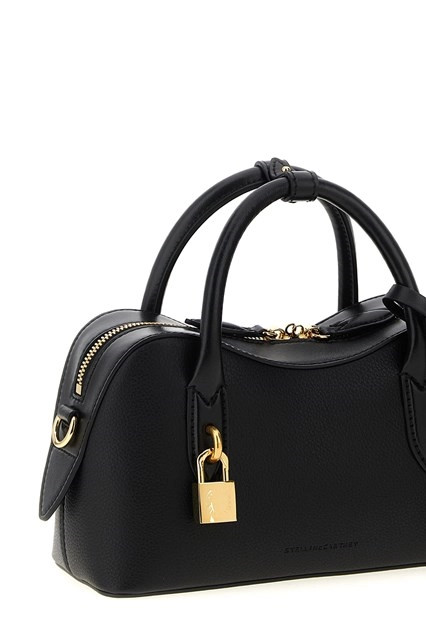 STELLA MCCARTNEY Ryder Small Black Top Handle Bag New And Authentic image 3