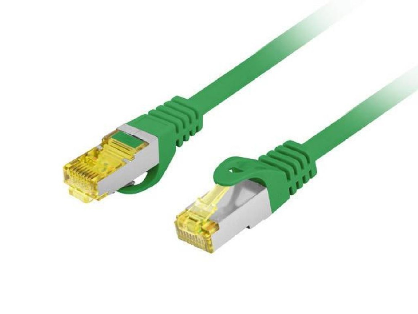 PATCHCORD CAT.6A S/FTP LSZH CU 1M GREEN PCF6A-10CU-0100-G